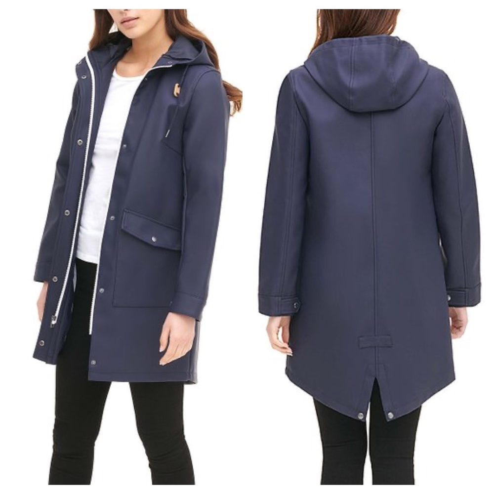 Levi's Fishtail Waterproof Rain Coat Jacket NEW